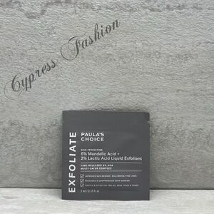 ⚡️ $1 Paula’s Choice 6% Mandelic Acid + 2% Lactic Acid Liquid Exfoliant Sample